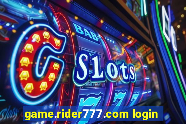 game.rider777.com login